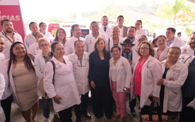 Tuxpan recibe ambulancia para fortalecer atención médica en el Hospital IMSS Bienestar “Dr. Emilio Alcázar”