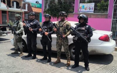 Aseguran vehículo durante operativo de recuperación en Tuxpan