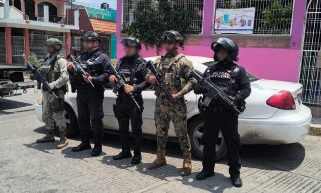Aseguran vehículo durante operativo de recuperación en Tuxpan