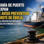 Capitanía de Puerto de Tuxpan emite aviso preventivo por brote de Ébola; llaman a reforzar medidas sanitarias en embarcaciones