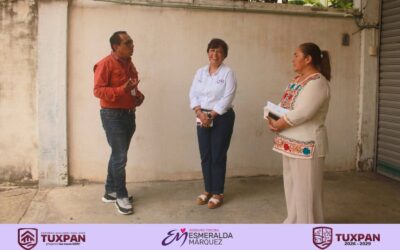 Regidora Esmeralda Márquez fortalece trabajo del área de Limpia Pública en Tuxpan