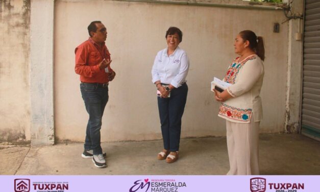 Regidora Esmeralda Márquez fortalece trabajo del área de Limpia Pública en Tuxpan