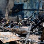 Voraz incendio consume vivienda en Las Lomas; cocinaban con leña cuando inició el fuego