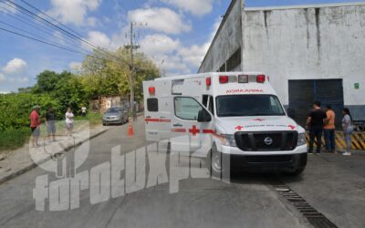 ¡Luz del Carmen Derrapa con su Italika en Zapote Gordo! termina hospitalizada