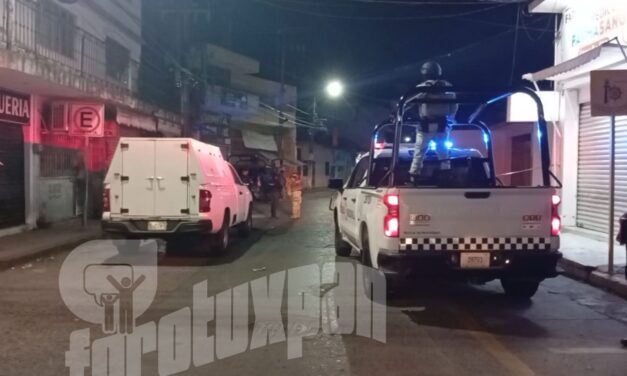 Presunto ataque con explosivo desata operativo de alto impacto en pleno centro de Tuxpan