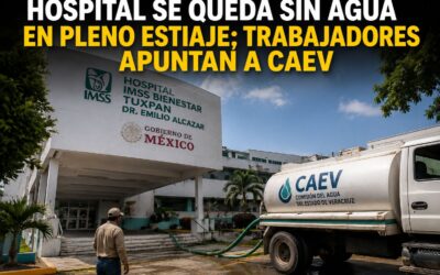 Hospital se queda sin agua en pleno estiaje; trabajadores apuntan a CAEV