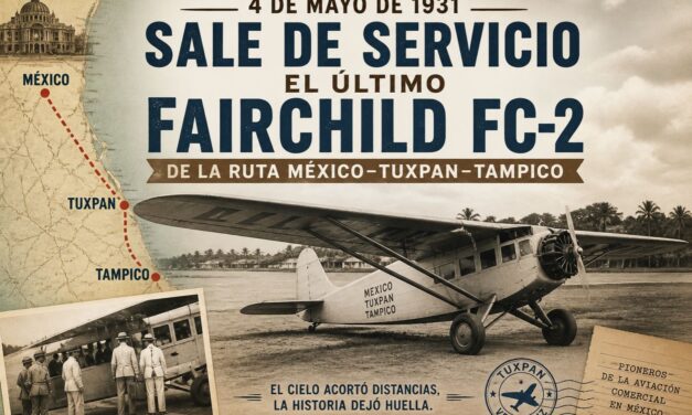 4 de mayo de 1931: El día que Tuxpan despidió a sus primeros aviones comerciales
