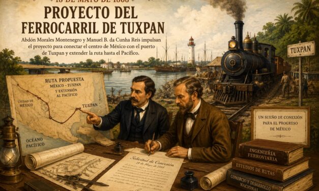 18 de mayo de 1868: El día en que Tuxpan soñó con el ferrocarril