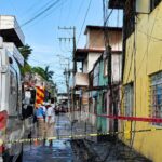 ¡Se cansaron de llamar al 911 sin respuesta! Incendio en zona centro de Tuxpan deja pérdidas millonarias