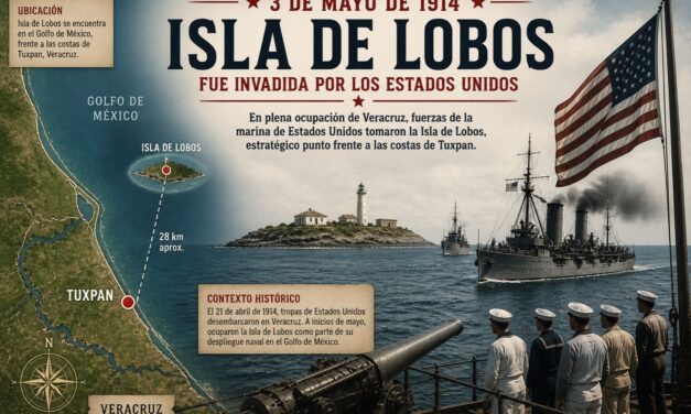 3 de mayo de 1914 — Isla de Lobos fue invadida por los Estados Unidos