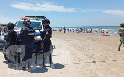 Tragedia en playa de Tuxpan: adolescente pierde la vida al ser arrastrado por la corriente