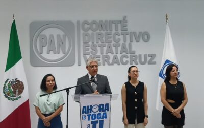 PAN de Tuxpan se desmarca de la dirigencia estatal durante proceso de renovación