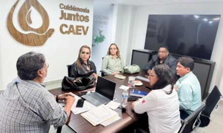Avanza proyecto de agua potable para Tamiahua tras reunión con autoridades de CAEV