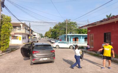 Choque de DAMAS en Pino Suárez deja una persona con lesiones leves
