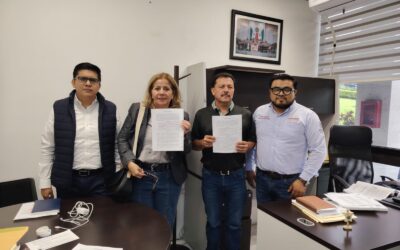En el Congreso, firman acuerdos ediles de Camarón de Tejeda