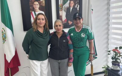 Gestiona Pilar Guzmán más apoyos sociales para familias de Tamiahua ante el DIF Estatal