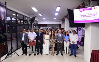 OPLE Veracruz y Universidad de Xalapa inauguraron “Democracia en fácil: Guía para jóvenes”