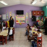 Policía Municipal de Tuxpan promueve la prevención del delito entre alumnos de Cruz Naranjos