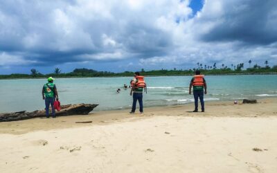 Protección Civil mantiene operativo preventivo en playas de Tamiahua