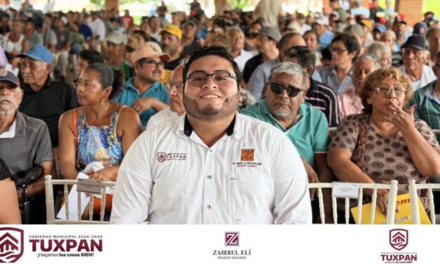 Regidor Zabdiel Reyes destaca entrega de apoyos a más de 267 pescadores y acuicultores de Tuxpan