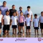 Regidora Esmeralda Márquez promueve la educación ambiental con liberación de tortugas marinas