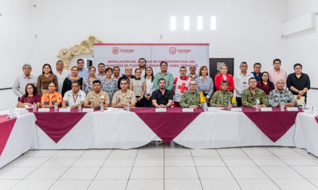 Refuerzan acciones preventivas ante la Temporada de Lluvias y Huracanes 2026 en Tuxpan