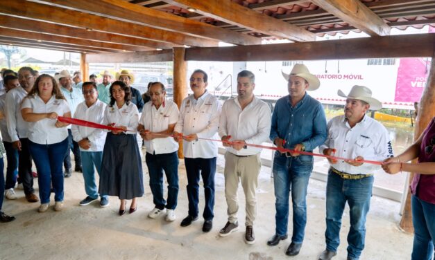 Presentan en Tuxpan el Laboratorio Móvil de Diagnóstico Zoosanitario para fortalecer la sanidad ganadera
