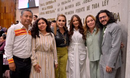 Pilar Guzmán fortalece gestión municipal durante visita al Congreso del Estado