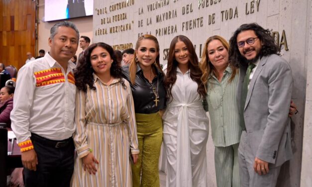 Pilar Guzmán fortalece gestión municipal durante visita al Congreso del Estado