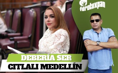 ¡No nos hagamos tontos! Debería ser Citlali Medellín… ¡Aunque ella no quiera!