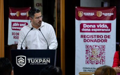 Tuxpan Inicia Campaña Permanente de Donación Voluntaria de Sangre: “Dona Vida, Dona Esperanza”