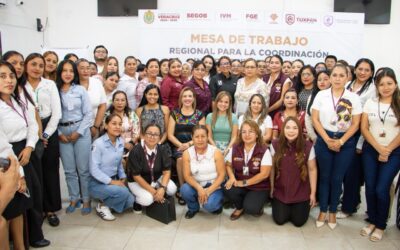 Tuxpan fortalece la coordinación interinstitucional para garantizar atención integral a mujeres víctimas de violencia