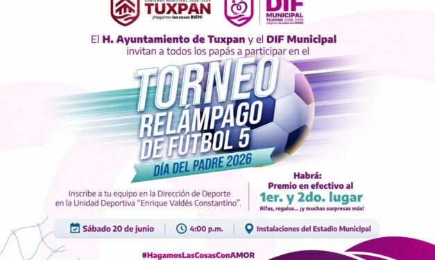 Torneo Relámpago de Fútbol 5 – Día del Padre 2026