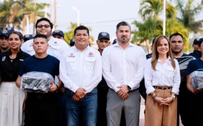 Tuxpan Fortalece La Seguridad Pública Con Entrega De Uniformes Y Cámaras Corporales