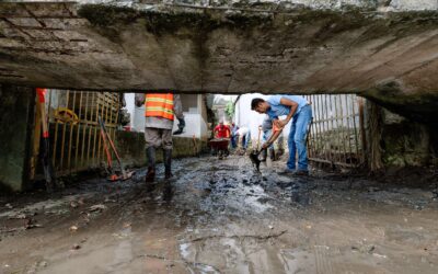 20 años sin atención: Gobierno de Tuxpan inicia “Programa de Limpieza Manual de Drenes Pluviales”