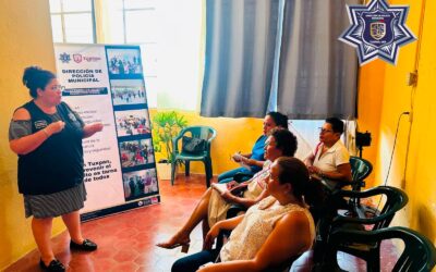 Policía Municipal fortalece la prevención con capacitación a agentes y subagentes de comunidades de Tuxpan