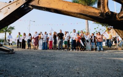 Arranca pavimentación de la calle Ribera del Pescador en La Mata, una de las obras más importantes del año