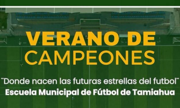 Ayuntamiento de Tamiahua abre inscripciones para la Escuela Municipal de Fútbol “Verano de Campeones 2026”