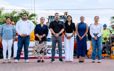 Ayuntamiento de Tuxpan entrega equipo nuevo a Obras Públicas y Servicios Públicos Municipales