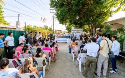 Ayuntamiento de Tuxpan inicia la primera obra en comunidad