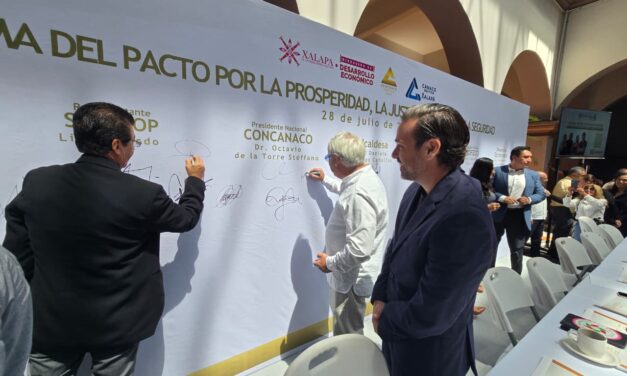 CANACO Tuxpan respalda estrategia nacional contra la extorsión; llaman a denunciar al 089