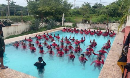 Ceremonia de Clausura de Cursos para personal de Clase y Marinería Reclutas de la Armada de México en Tuxpan, Veracruz