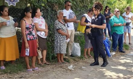 Fortalecen la prevención del delito con red vecinal en colonias La Nacional y La Escondida