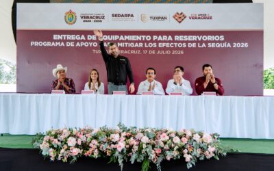 Gobierno de Veracruz fortalece al campo de la zona norte con apoyos para mitigar la sequía