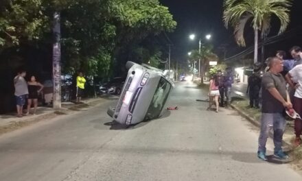 ¡Lo traía tan recio que se le volteó en pleno Libramiento!