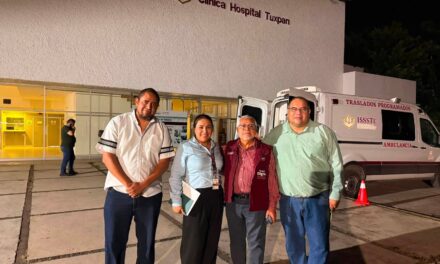 Marco Medina supervisa atención y necesidades de la Clínica-Hospital del ISSSTE en Tuxpan
