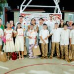 Marleth Blanco acompaña como madrina de generación a egresados de la Primaria Minerva, en Cobos