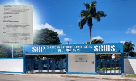 Padres de familia cuestionan donativo de 1,600 pesos solicitado por Comité Pro-Mejoras del CETMAR 20