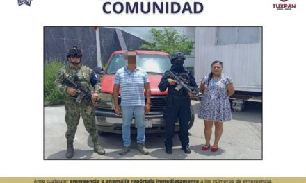 Policía Municipal de Tuxpan recupera vehículo robado y lo devuelve a su propietario