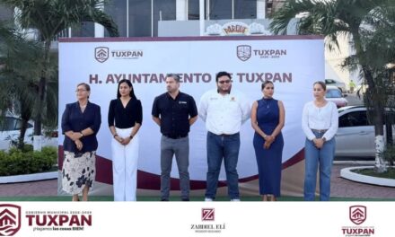 Regidor Zabdiel Reyes destaca entrega de maquinaria para fortalecer obras y servicios públicos en Tuxpan